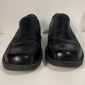 Dockers black leather loafers men's size 9